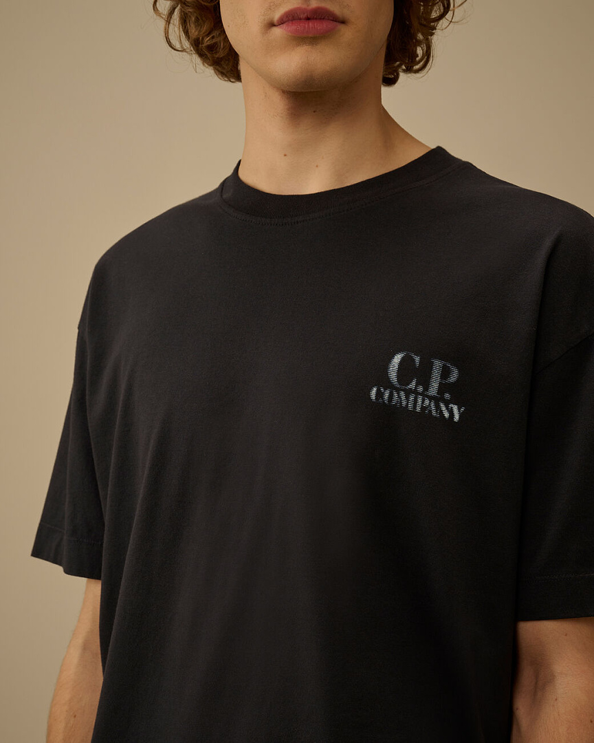Unbranded 168 Print Short Sleeve T : M L XL XXL White Apricot (Black) - Image 44