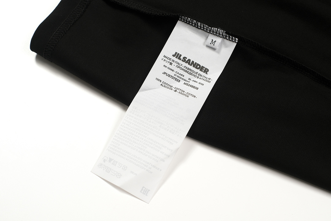 Unbranded 118 JIL Wind Leather Logo Short Sleeve T Black White S-L J9895# - Image 15