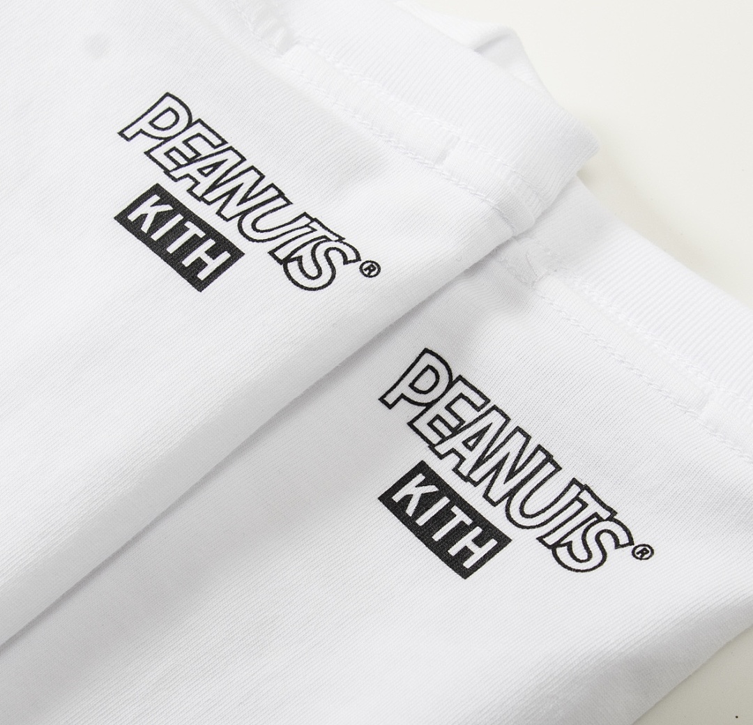 Adidas 138 KITH And PEANUTS Print Short Sleeve T : Bead White SIE: S M L - Image 15