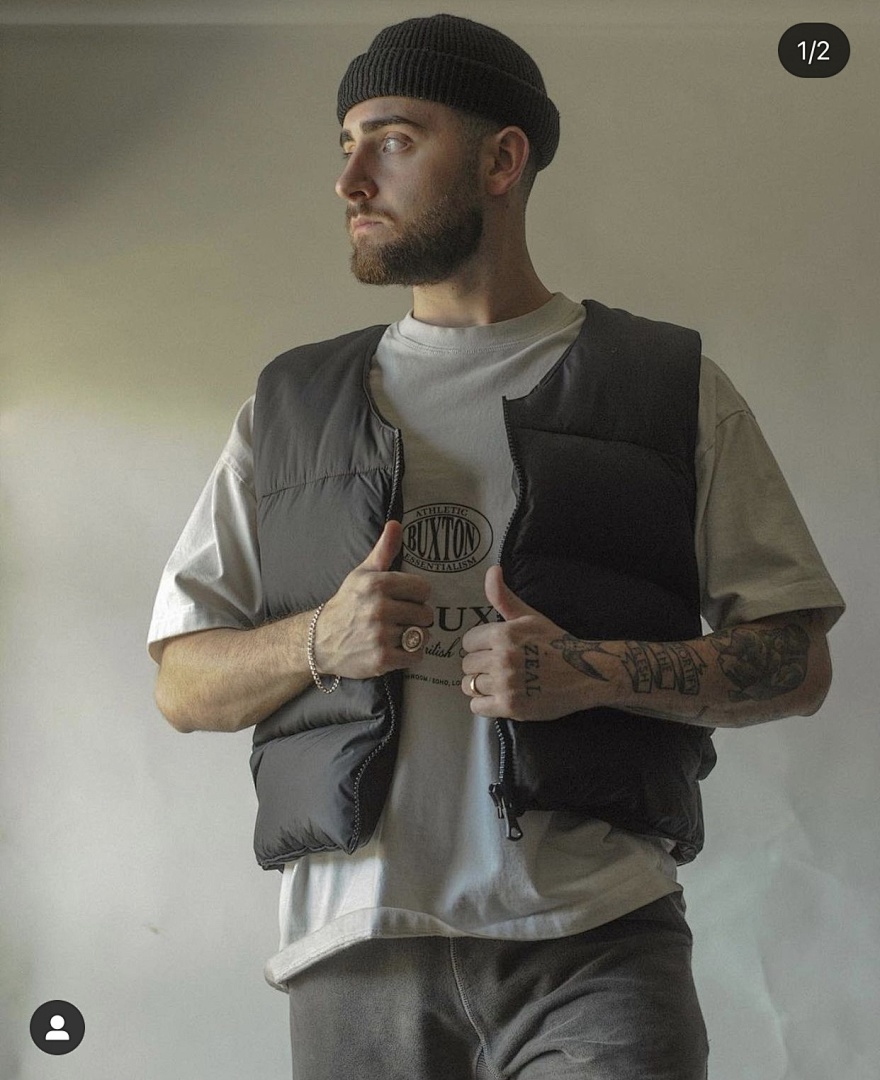 On Running 228 Cole Buxton Autumn Winter Velvet Cotton High Vest Cream Apricot Black Grey S-XL C780# - Image 57