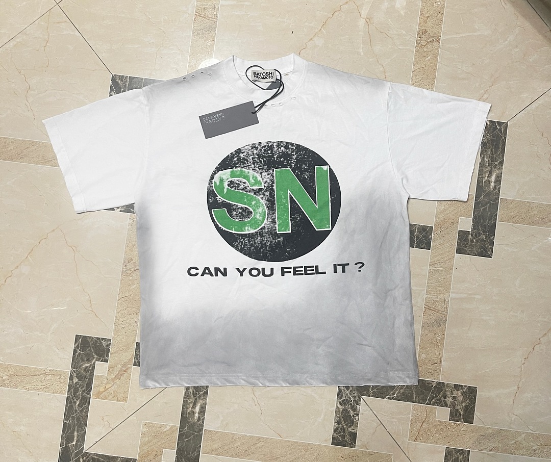 Off-White 128 Satoshi Nakamoto SN Label Short Sleeve T : Off White S M L - Image 7