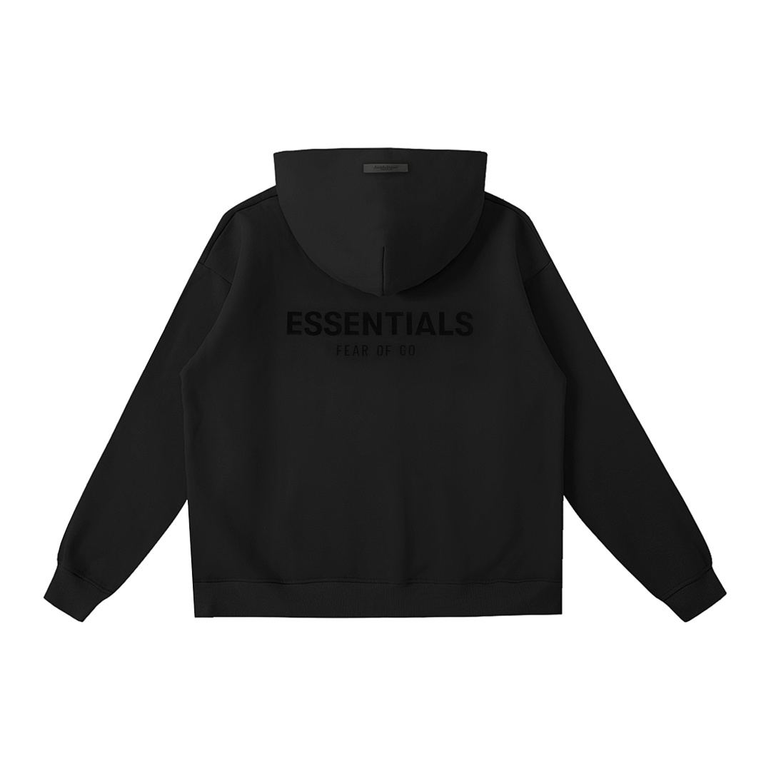 Essentials 218 ESS Stitching Velvet Print : Black /Stretch Limo Dark Oatmeal /Dark Light /Light XS-XL - Image 6