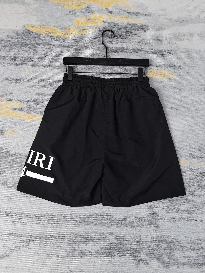 AMIRI 148 Logo Print Short Black S M L XL 9922# - Image 31