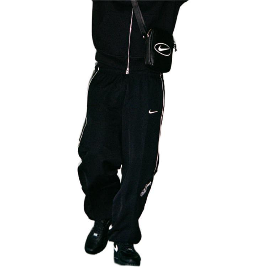 Supreme 368 SWEATPANT Embroidered LOGO Wide Black Grey Red S-XL - Image 59