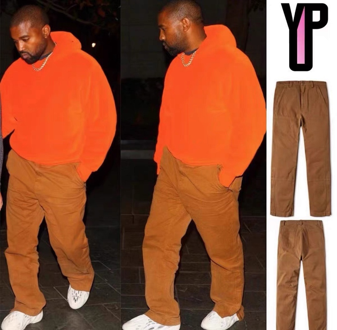 Adidas 258 Yeezy Season 1 Patchwork Brown Black S-XL 7200# - Image 32