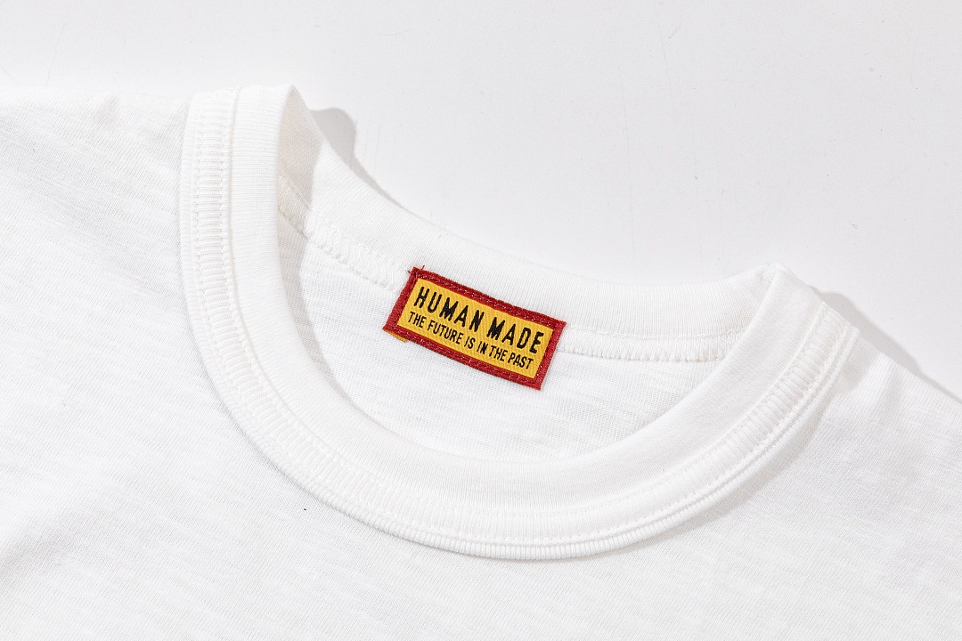 Human Made 138 HUMAN MADE × KAWS Collab SS26 Limited Exclusive Collar Short Sleeve T : Black White S M L - Image 17