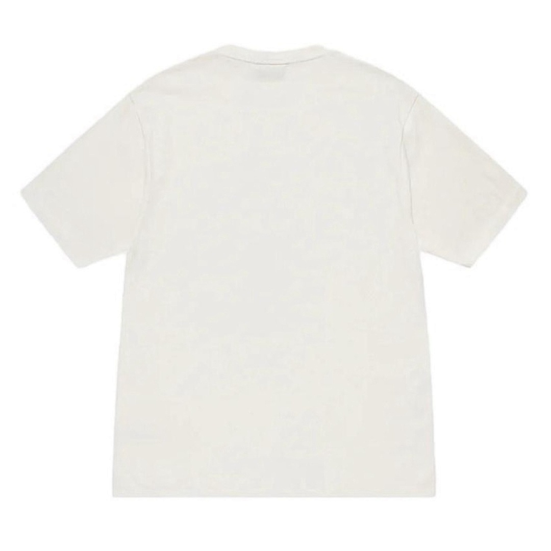 Stussy 108 Stussy SS23 Summer Logo Print Wide Short Sleeve T Mens Womens : Black White S Ｍ L XL - Image 5