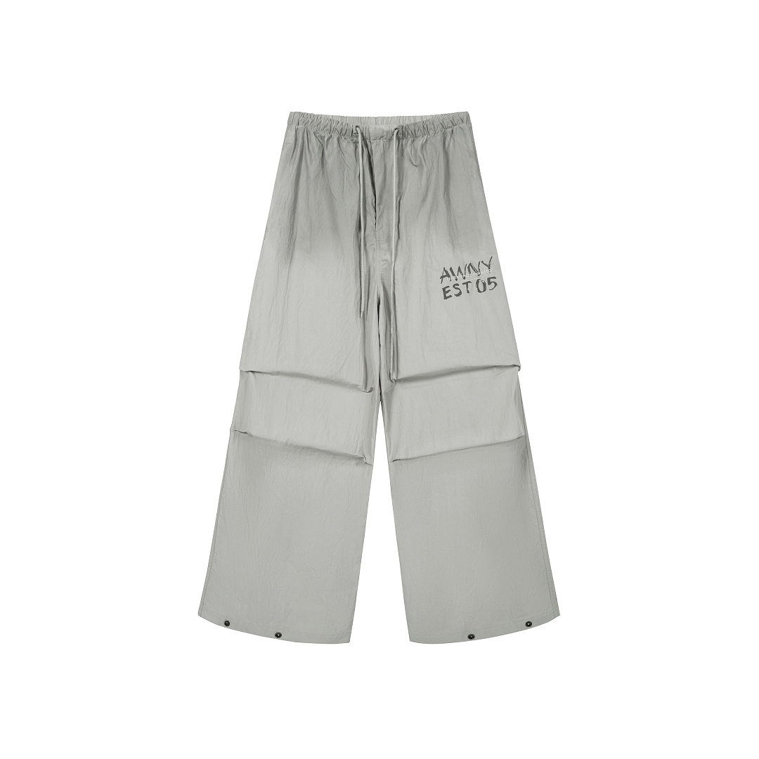 Unbranded 278 AW Embroidered Print Water Grey S-XL 7630#