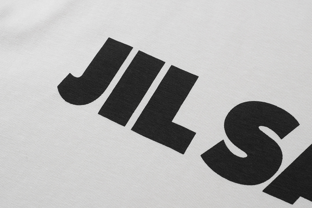 Unbranded 108 JIL SANDER Gum Logo Print Short Sleeve T Light Grey Pink Blue Black White SML J9890# - Image 54