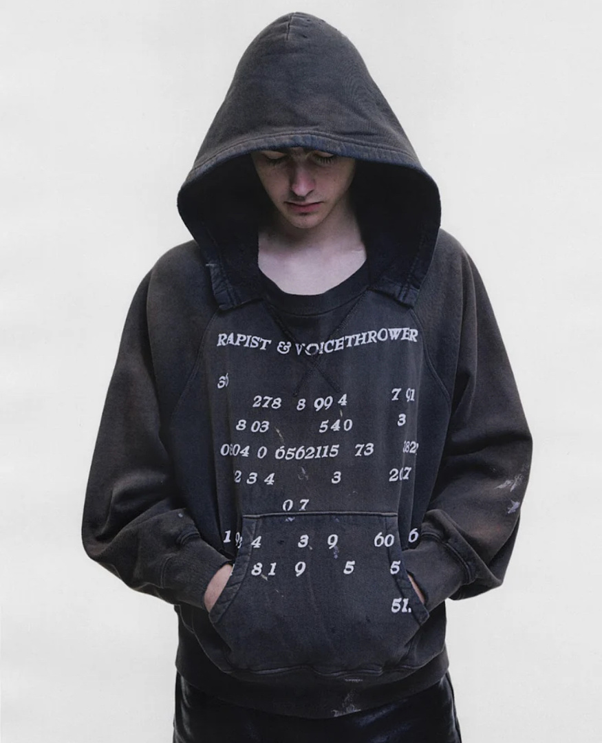Enfants Riches Deprimes 228 Enfants Riches Deprimes “ ” Sleeve : S M L XL (Washed Black) - Image 11