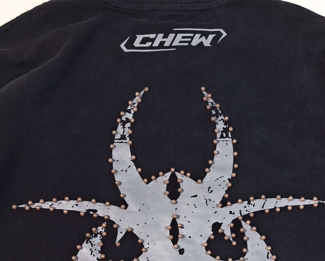 Chanel 218 Chew Forever Bead Long Sleeve : Water Black :S M L - Image 10