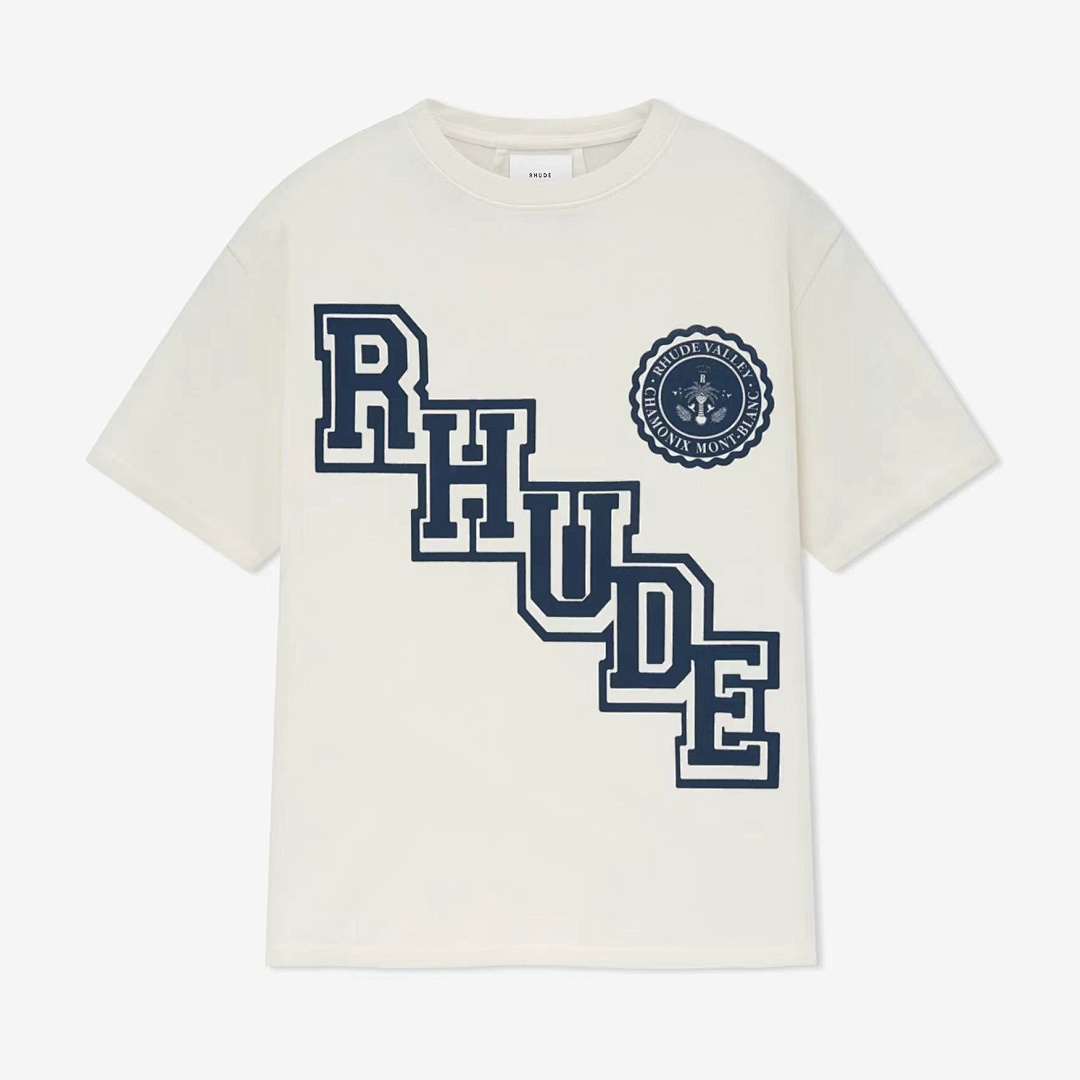 On Running ON SALE58 RHUD COLLEGIATE CREST TEE Print Short Sleeve T : Black White S M L - Image 3