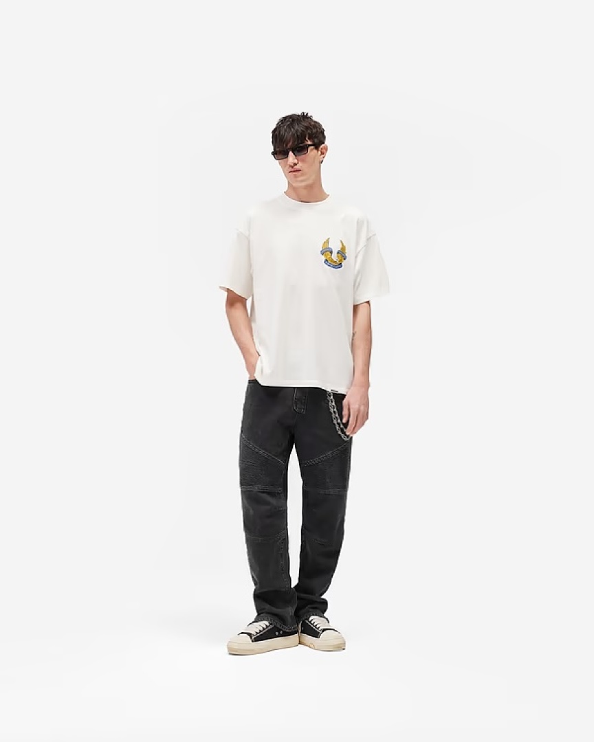 Off-White 138 REPRESENT New High Mens Womens Top Water Wide Short Sleeve : S M L XL Off (White) - Image 25