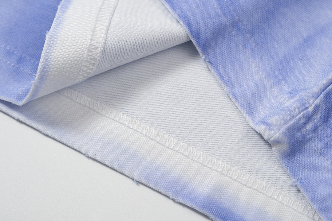Acne Studios 118 AC LOGO Print Short Sleeve T White Light Blue Dark S-XL 8046# - Image 29