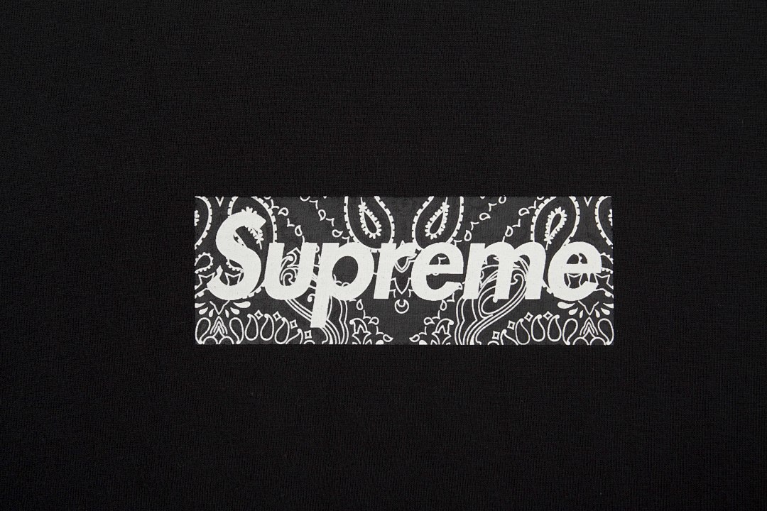 Supreme 118 Sup 19FW Bandana Box Logo Tee Fruit Floral Bogo Short Sleeve T Black White S M L XL - Image 13