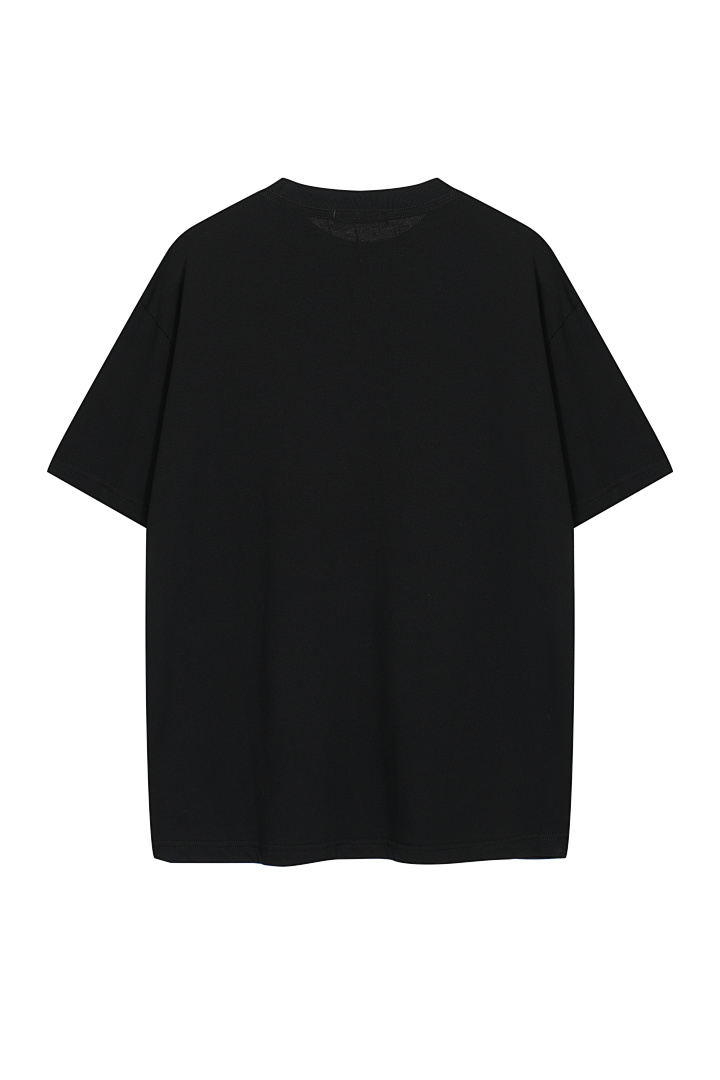 Unbranded 108 Undermycar Small Label LOGO Embroidered Short Sleeve T Black White 1 2 3 4 8020# - Image 4