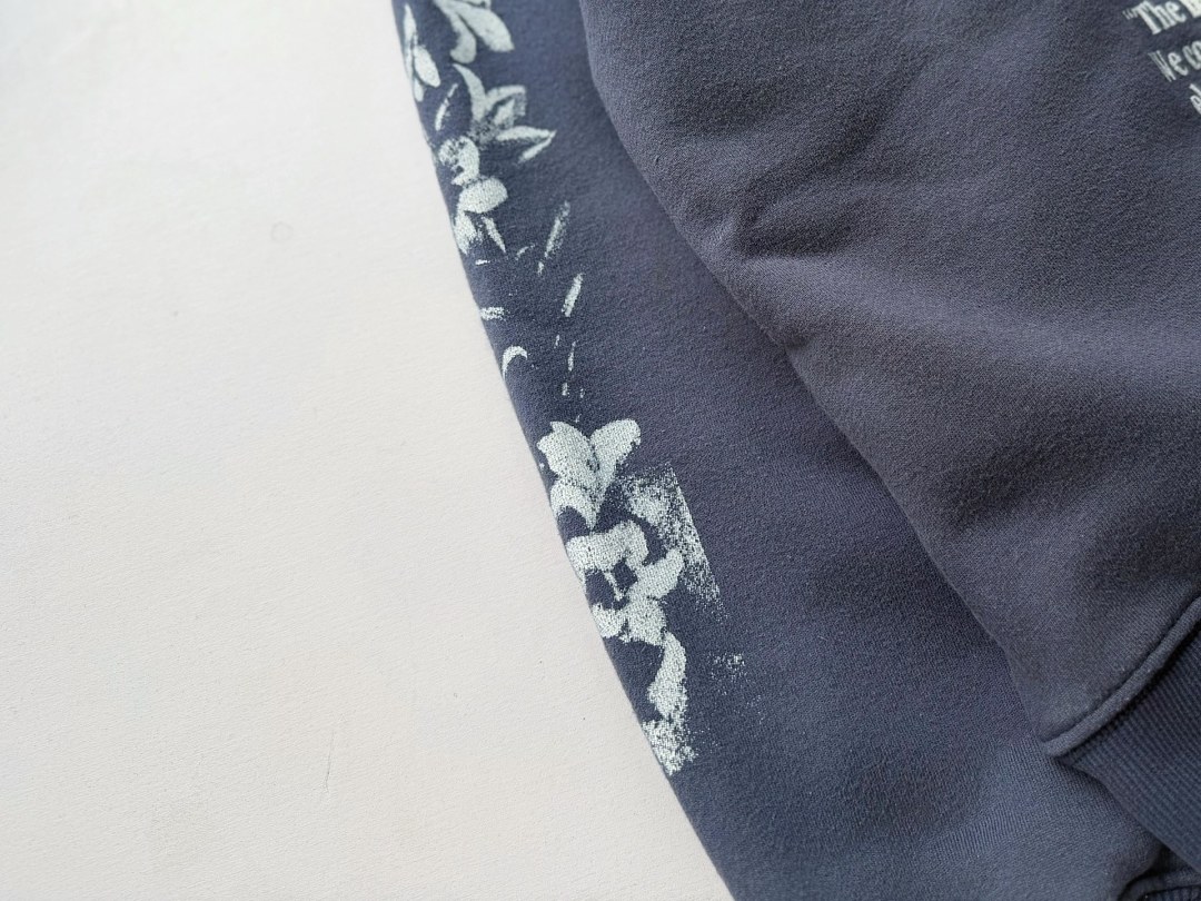 Enfants Riches Deprimes 228 Enfants Riches Deprimes Floral Short : S M L XL (Washed Blue) - Image 13