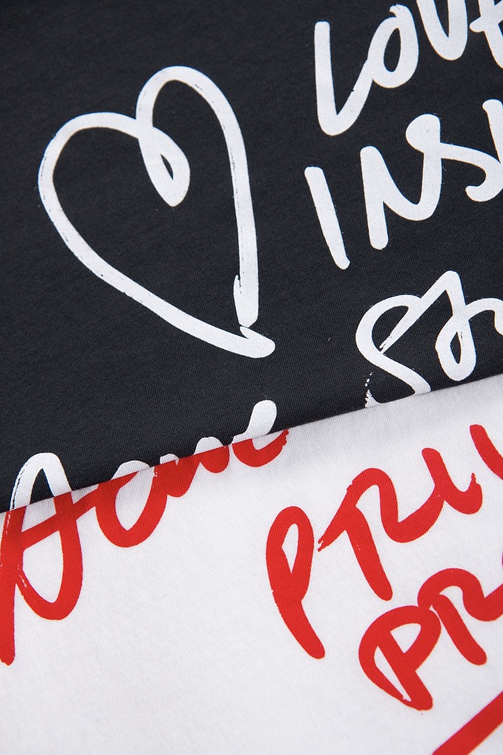 Acne Studios 158 Valentines Day Limited Long Sleeve : White Black S-XL - Image 16