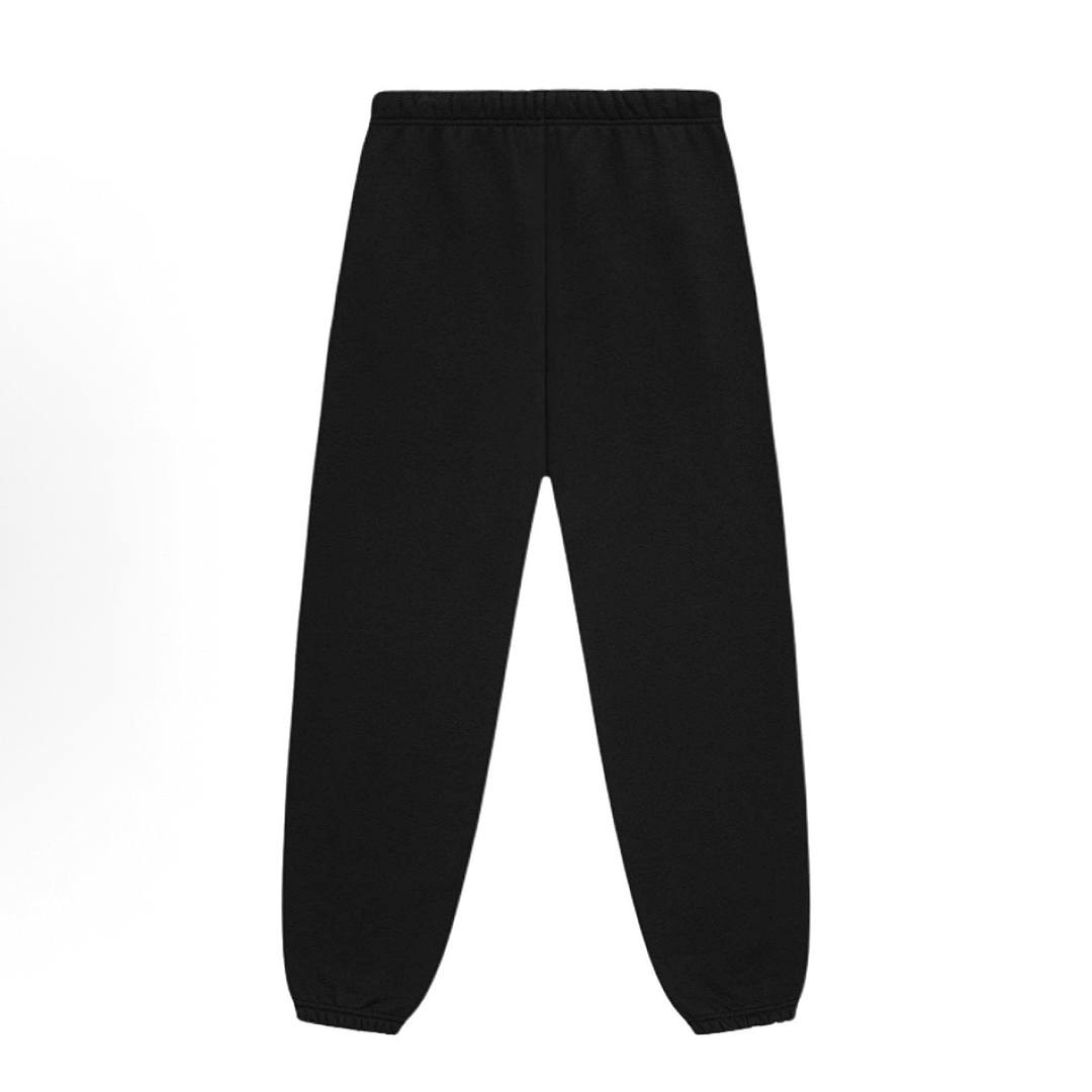 Essentials 178 Ess FALL24 HOLIDAY Fleece EssentialSweatpant Print Lace Up Velvet : Dark Mist Grey Light Black Desert Gold Brown :S-XL - Image 6