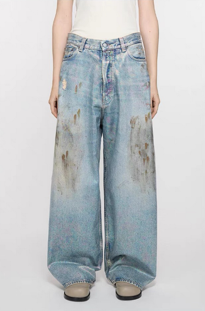 Acne Studios 298 AC Gradient Silver Blue S-XL 7296# - Image 25