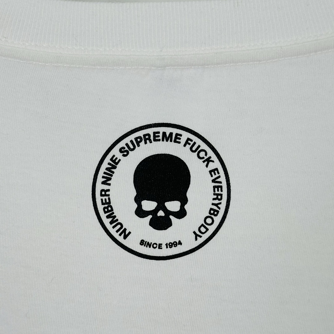 Supreme 138 NUMBER INE Collab MANSON TEE Top Print Short Sleeve Black White S (N) - Image 19