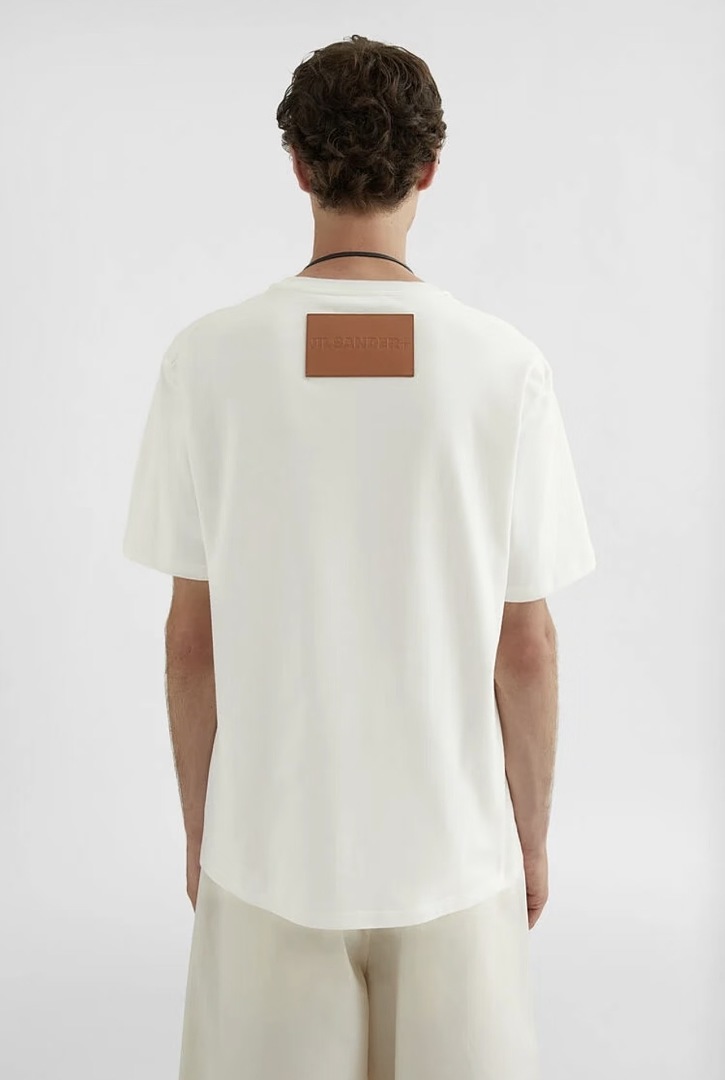 Unbranded 118 JIL Wind Leather Logo Short Sleeve T Black White S-L J9895# - Image 36