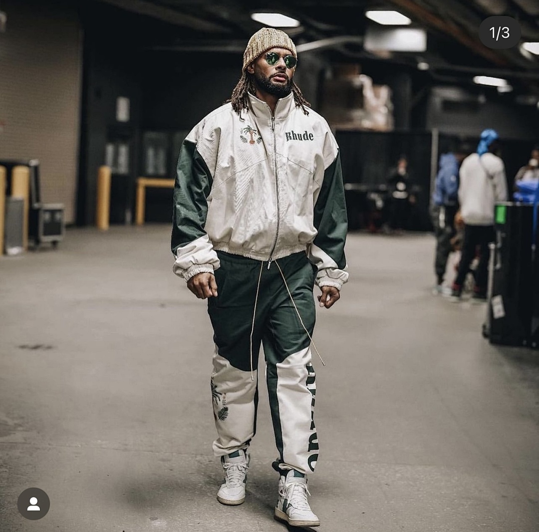 Unbranded 338 RHUDE Patchwork Logo Gum White Green S-XL H8035# - Image 32