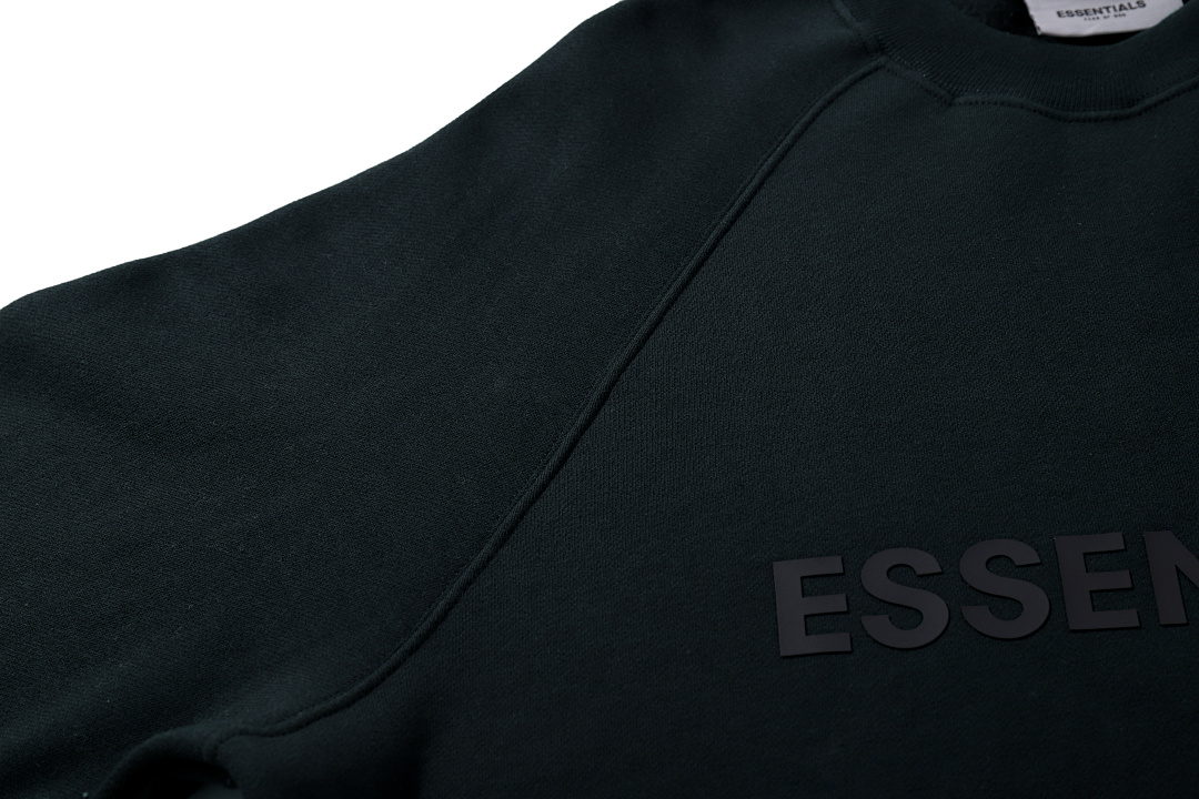 Essentials 98 FEAR OF GOD ESSENTIALS FOG Sleeve LOGO Collar White Blue Light Black Apricot High Grey Camel S-XL 6675# - Image 52