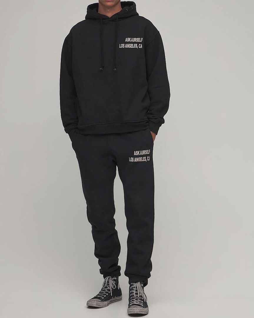 Unbranded 218 ASKYURSELF Print Grey Black S-XL 4043# - Image 38