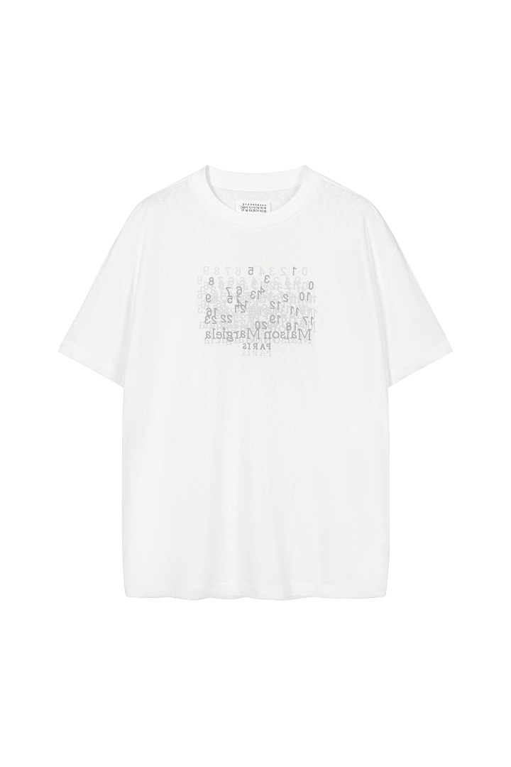 On Running 118 MM Embroidered Print Short Sleeve T Black White 46 48 50 52 8309# - Image 18