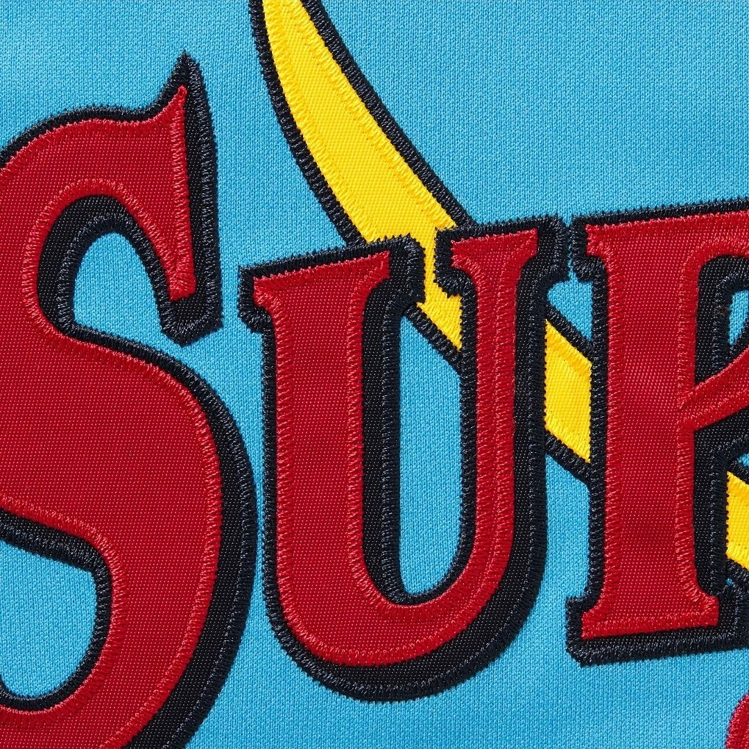 Supreme 268 FW25 WEEK1 Swords Baseball Jersey Label Patch Logo Buckle Short Sleeve : Black, Gold, Blue S-XL - Image 7