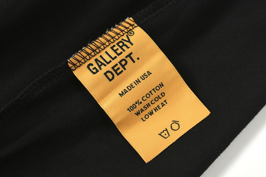Gallery Dept 118 GAL LOGO Print Short Sleeve T Black White S-XL 8078# - Image 14