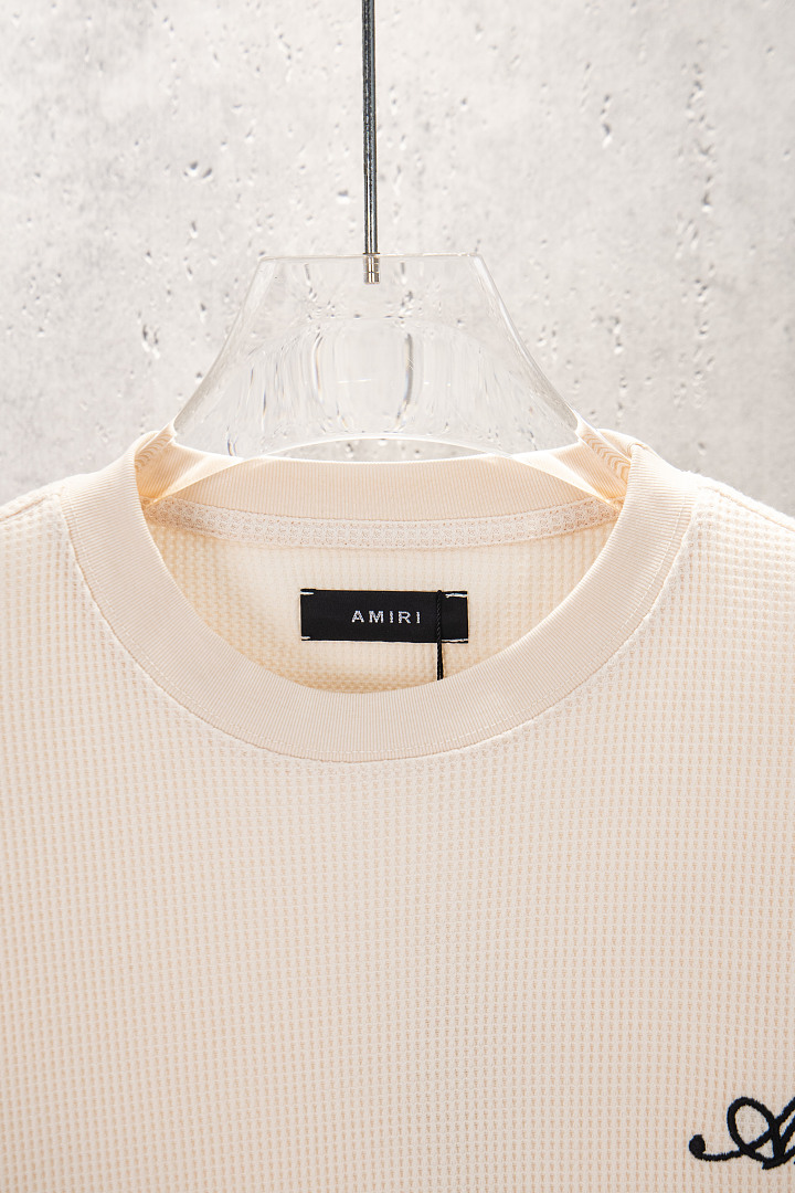AMIRI 168 Wide Version Model Long Sleeve Black Apricot Light Grey S M L XL 601# - Image 59