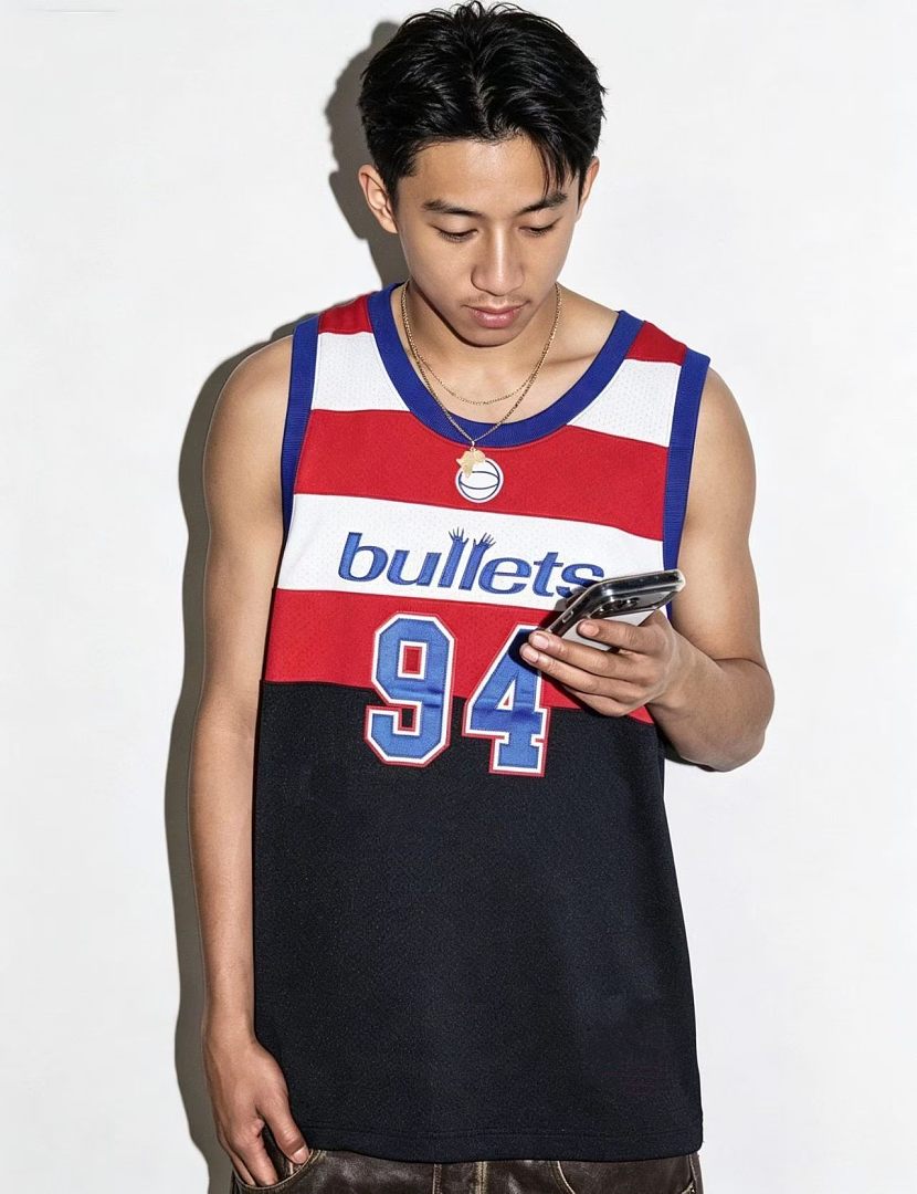 Supreme 268 Mitchell & Ness SS26 Basketball Jersey Bullets Black S-XL - Image 20