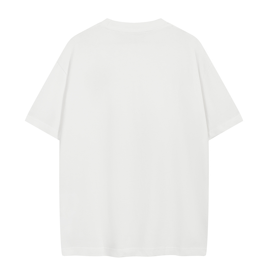 Miu Miu 108 MIU Floral Short Sleeve T Black White Grey S-XL 8068# - Image 20