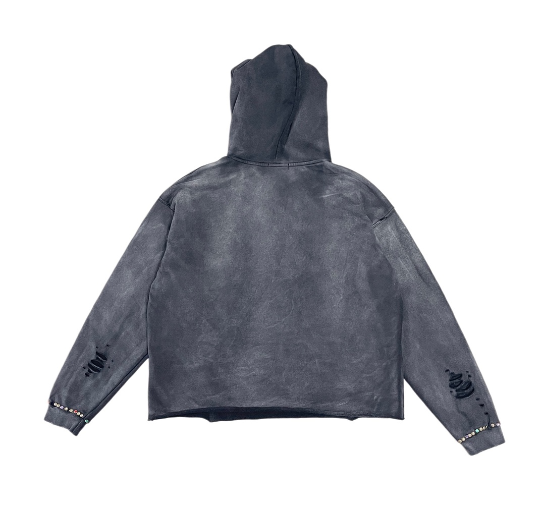 Unbranded 258 SatoshiNakamoto Destructo : Purple Green Washed Black S M L - Image 5