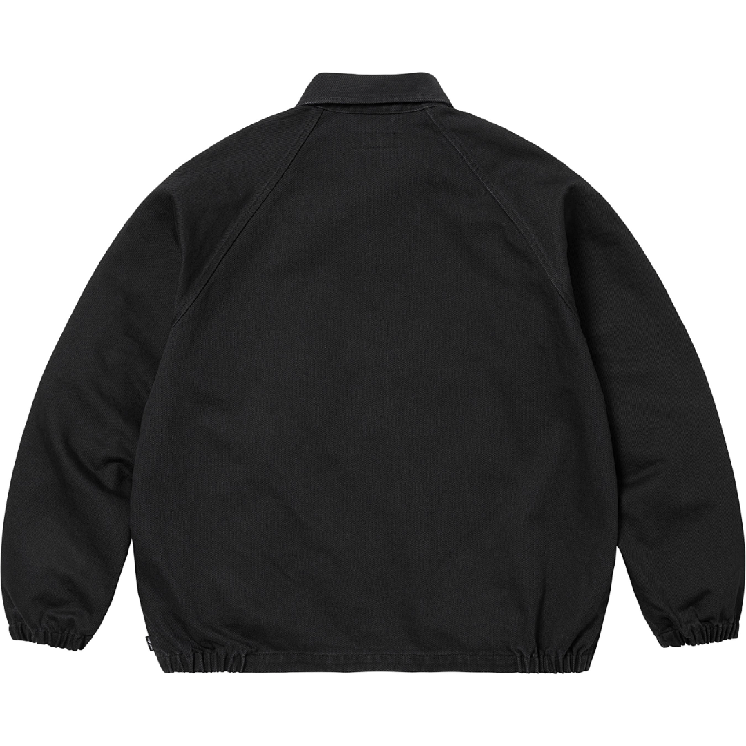 Supreme 368 SS25 DENIM COACHES JACKDE (Black) - Image 6