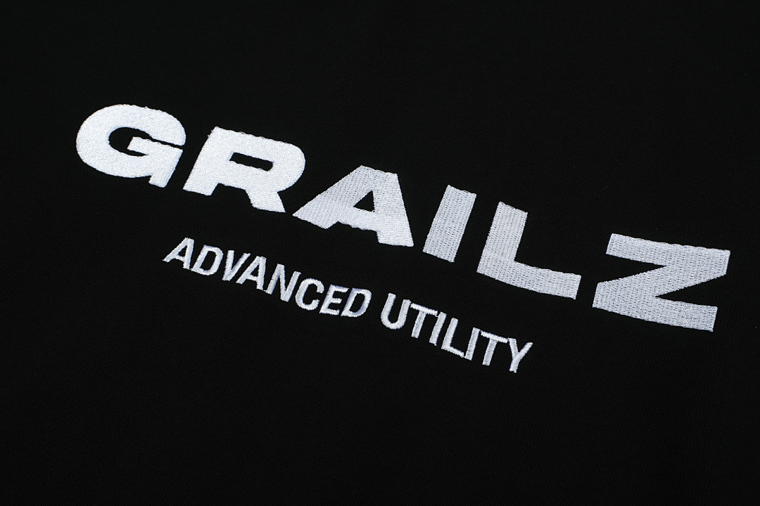 Unbranded 228 GRAILZ Label Logo Embroidered Black Apricot Grey Blue 1 2 3 G1902# - Image 7