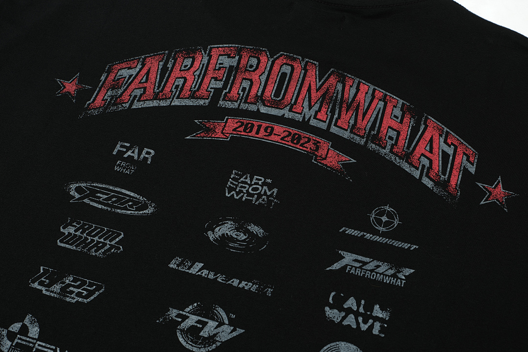 Arc'teryx 108 FAR.ARCHIVE LOGO Print Short Sleeve T Black White S-L 3982# - Image 7