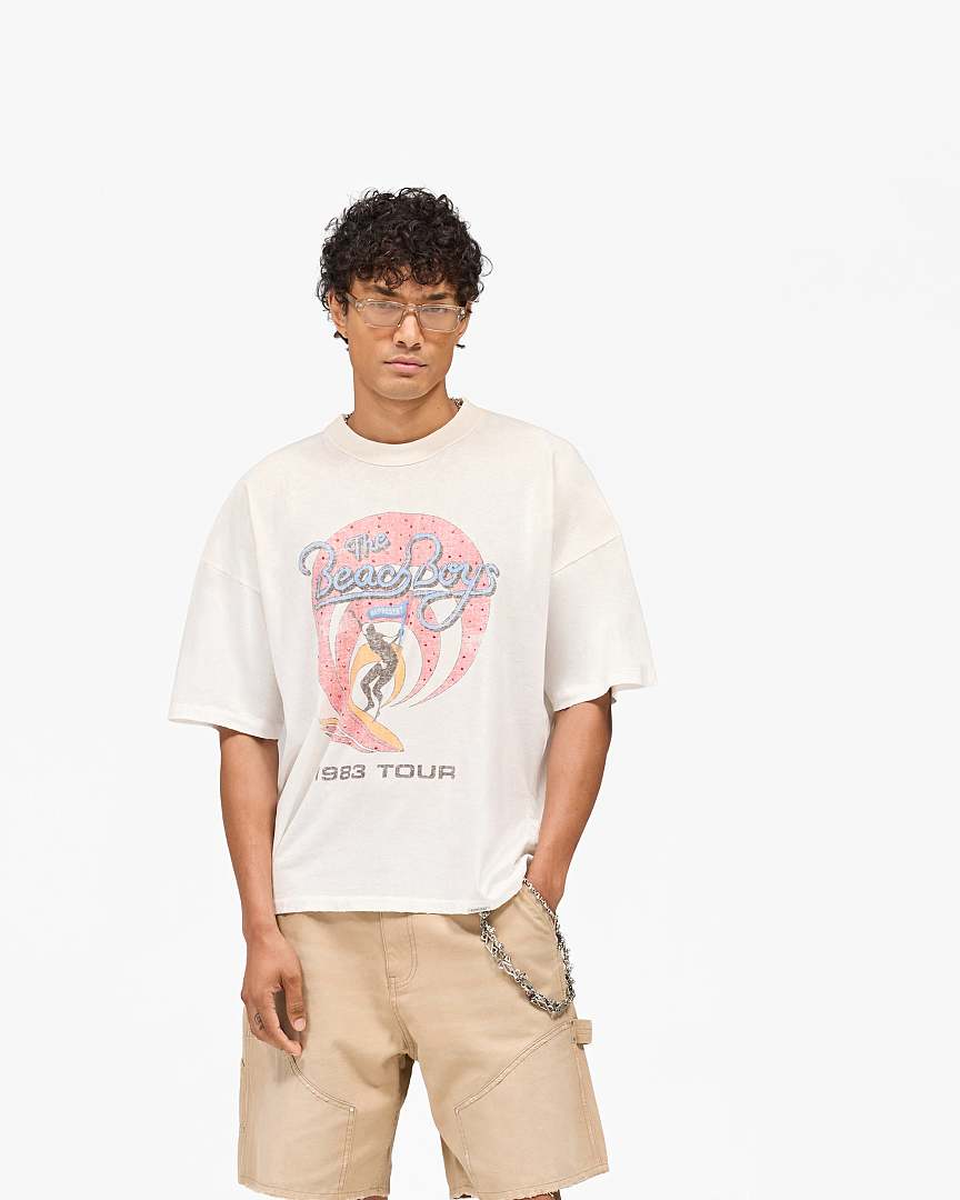 Off-White 138 Represent × The Beach Boys Collab T : S M L XL Off (White) - Image 15