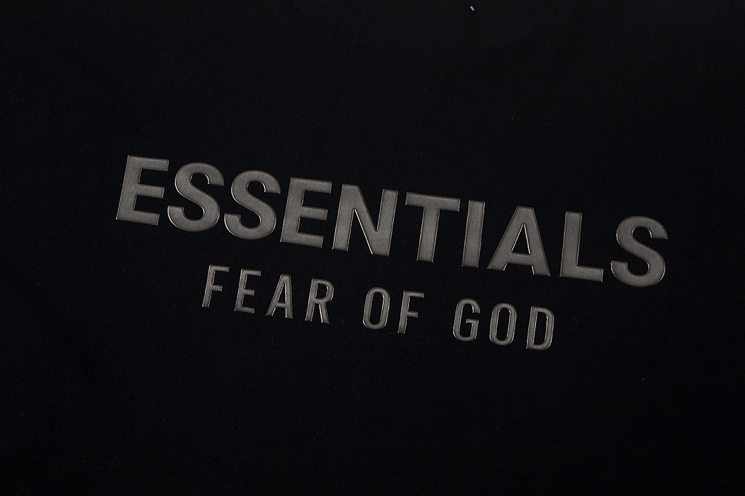 Essentials 118 SS25 Classic Hoodie Label Print Short Sleeve Silk Silver Gum : XS-XL (Grey Brown Oatmeal) - Image 38