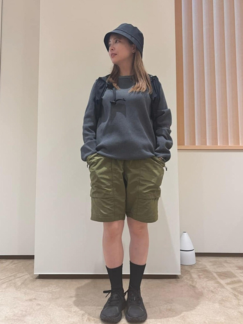 Unbranded 158 Goldwin SS25 SOLOTEX City Embroidered Snow Floral Logo Long Sleeve T : Black Cloud Grey White 2 3 4 5 - Image 11