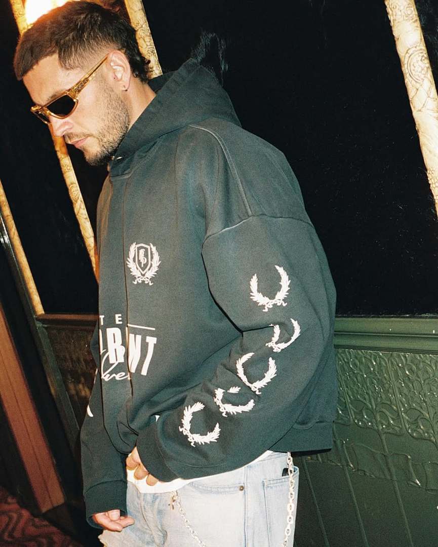 Represent 238 Represent World Championship BOXY Hoodie “ Military ” Print Washed : Black S M L - Image 28