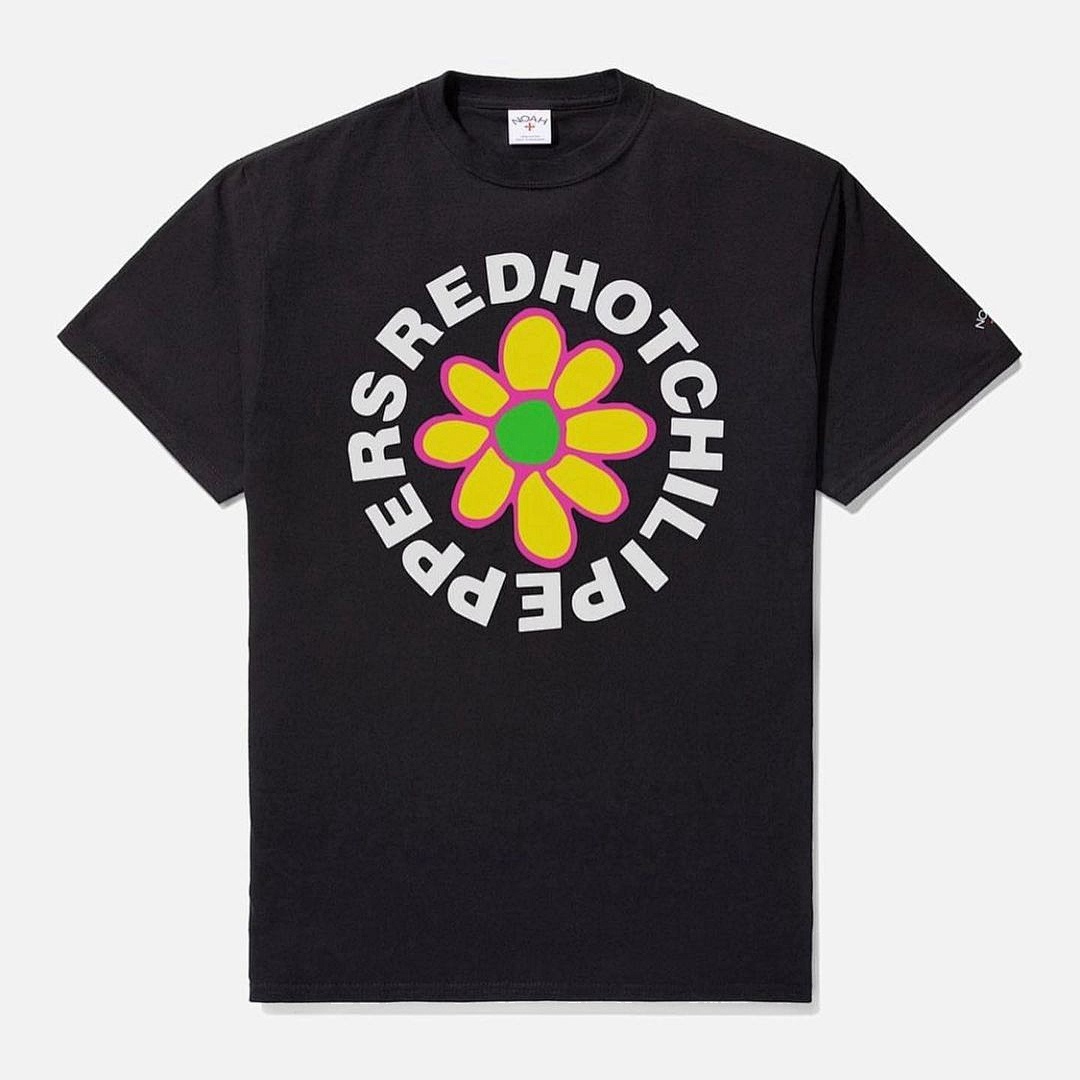 Unbranded 108 NOAH X Red Hot Chili Peppers Launch ‘Unlimited Love’ Tour Tee Limited Exclusive Collab Print Short Sleeve T : (Black)