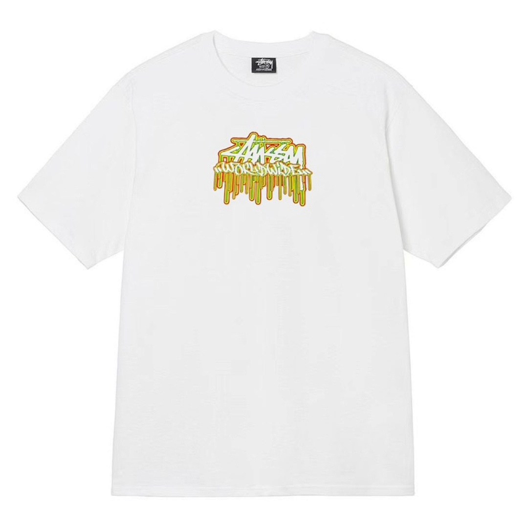 Stussy 108 Stu Print Short Sleeve T : Black White S Ｍ L XL XXL - Image 4