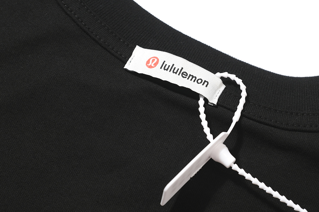 Unbranded 108 LULU Wind Label Logo Short Sleeve T Black S-XL L9100# - Image 11