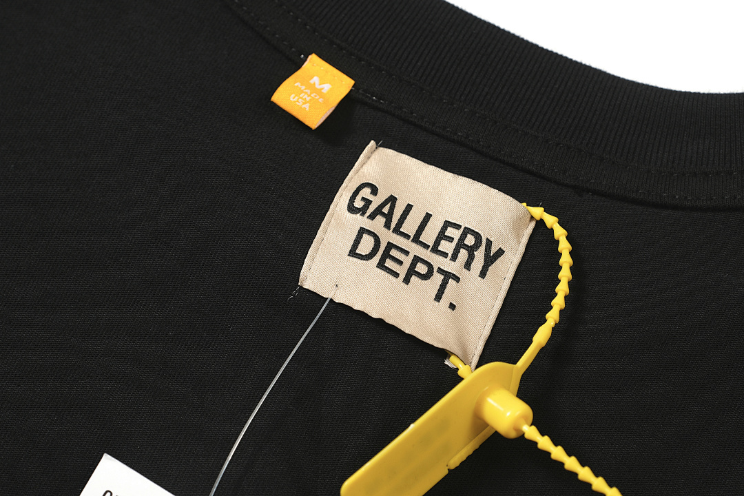 Gallery Dept 118 GAL LOGO Print Short Sleeve T Black White S-XL 8078# - Image 12