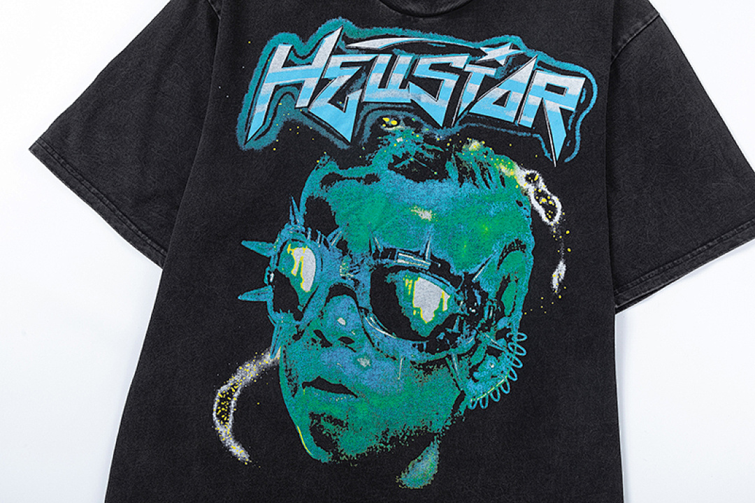 Hellstar 138 Hellstar Tee Star Water Short Sleeve T Black S-M-L-XL - Image 4