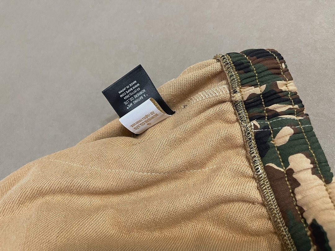 Bape 178 Glitch Woodland Camo Double Wide Version Model Short : S M L - Image 12