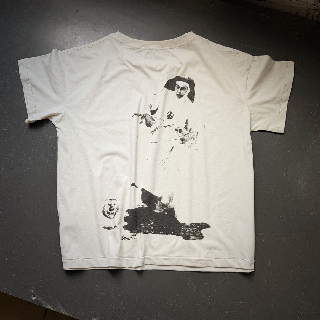 Enfants Riches Deprimes 118 Enfants Riches Deprimes Womens Print Short Sleeve : S M L XL Apricot - Image 5